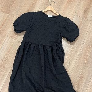 Oak + Fort puff sleeve dress
